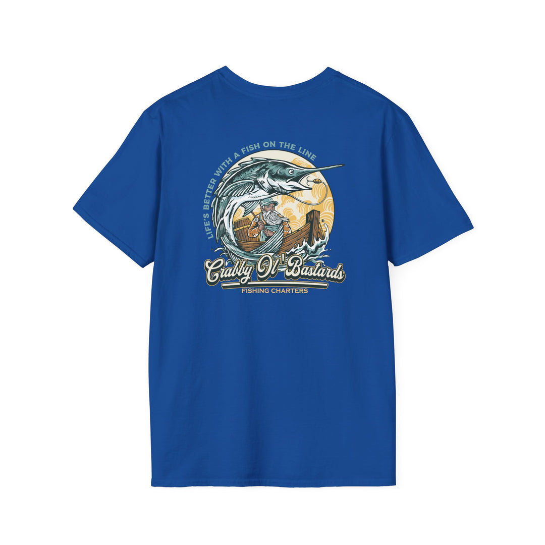 Crabby Ol’ Bastards Fishing T-Shirt