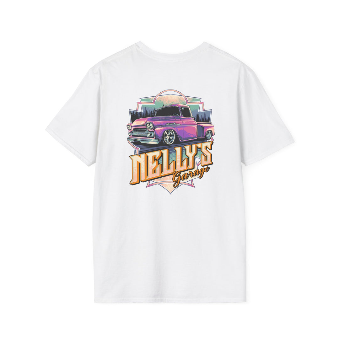 Retro Car Graphic Unisex T-Shirt - 58' Chevy Nelly's Garage