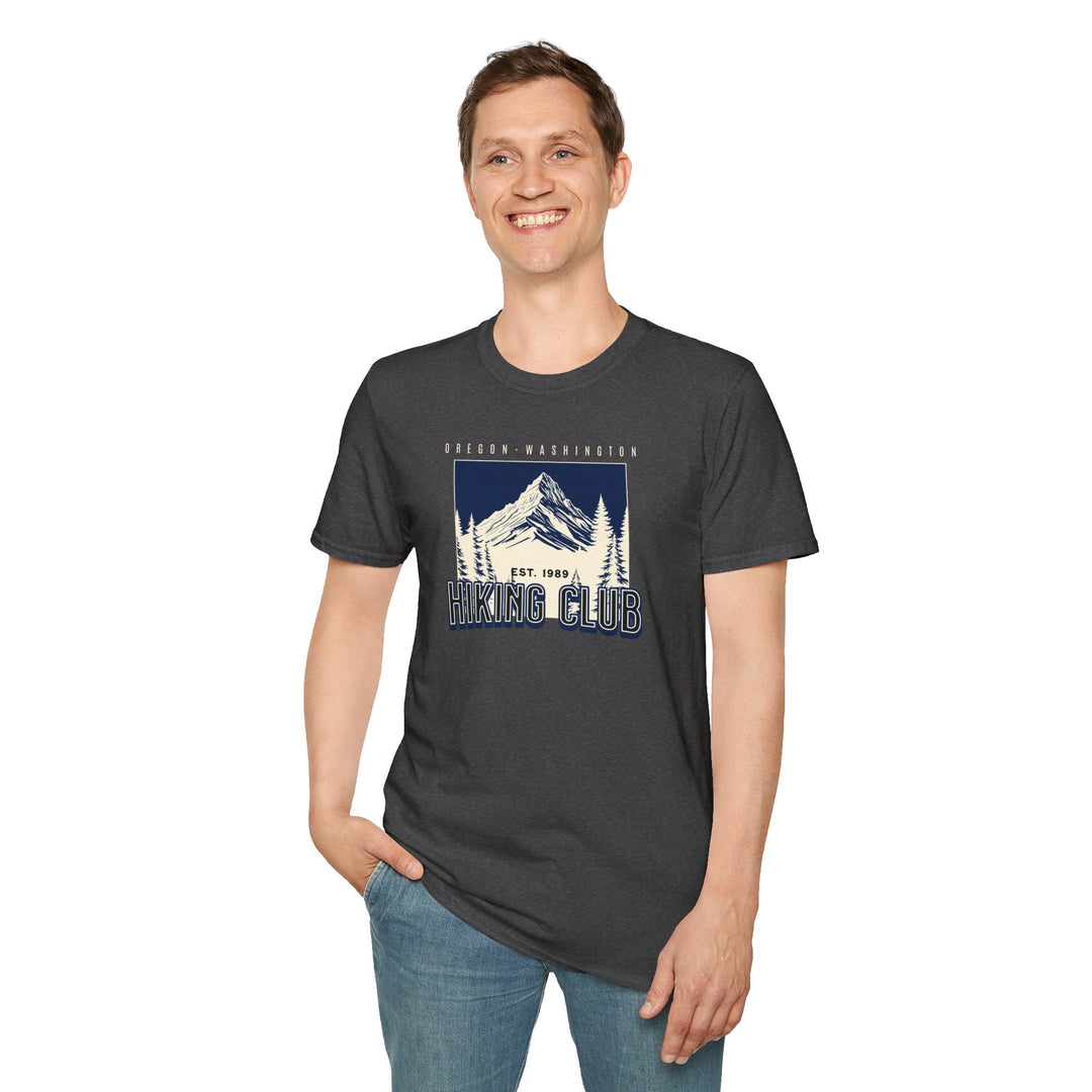 Hiking Club T-Shirt — Oregon Washington Outdoor Adventure Tee