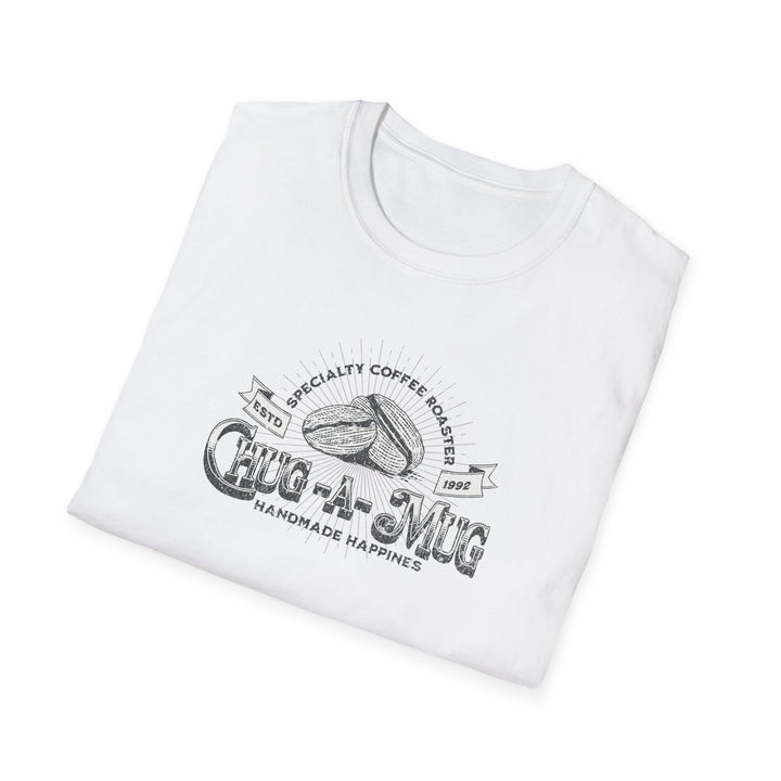 Chug-A-Mug Vintage Coffee T-Shirt — Retro Coffeehouse Tee
