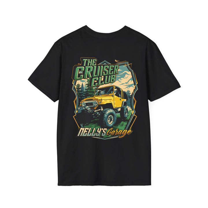 Cruiser Club Adventure T-Shirt - Nelly's Garage - Toyota Land Cruiser
