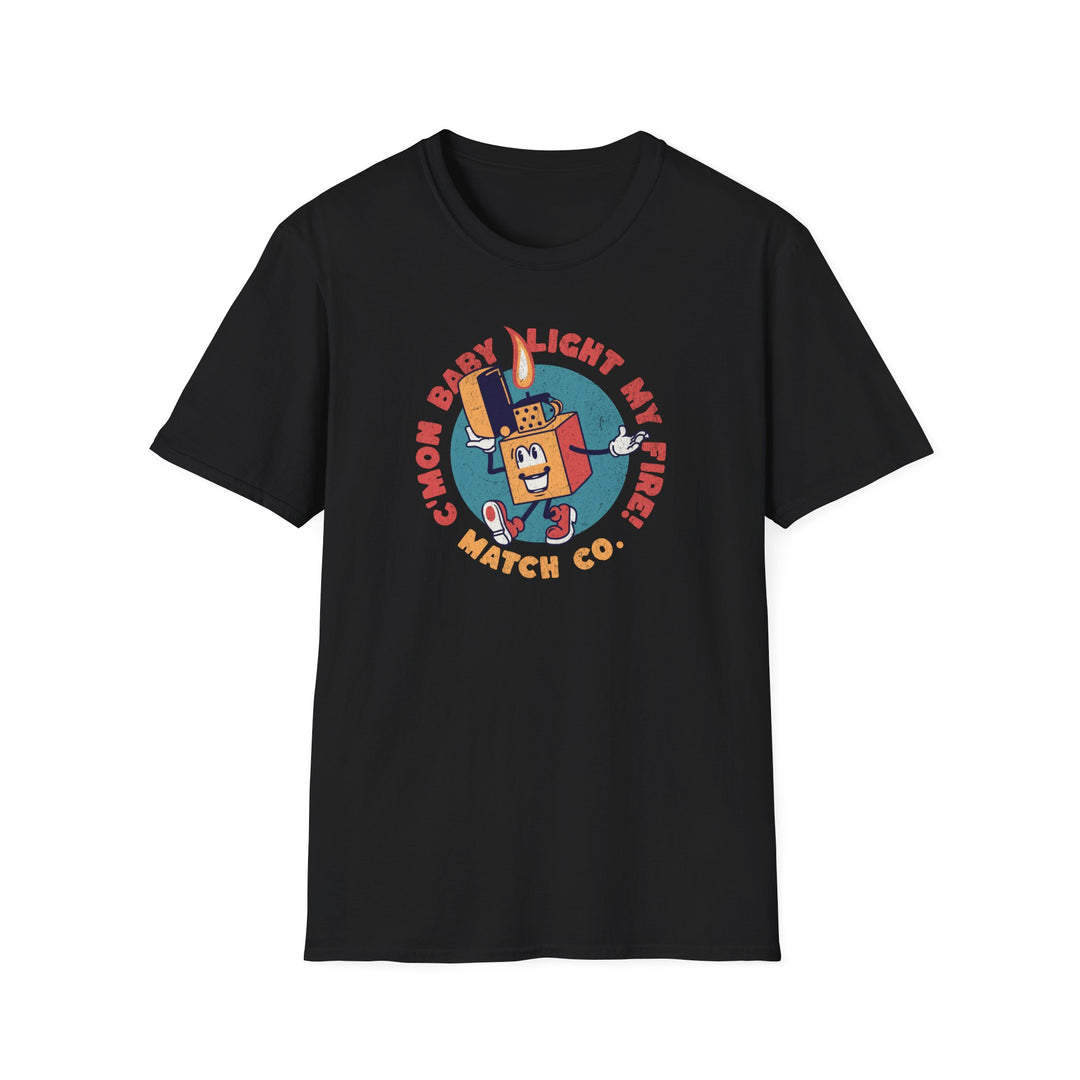 “C’mon Baby Light My Fire!” Vintage Graphic Tee