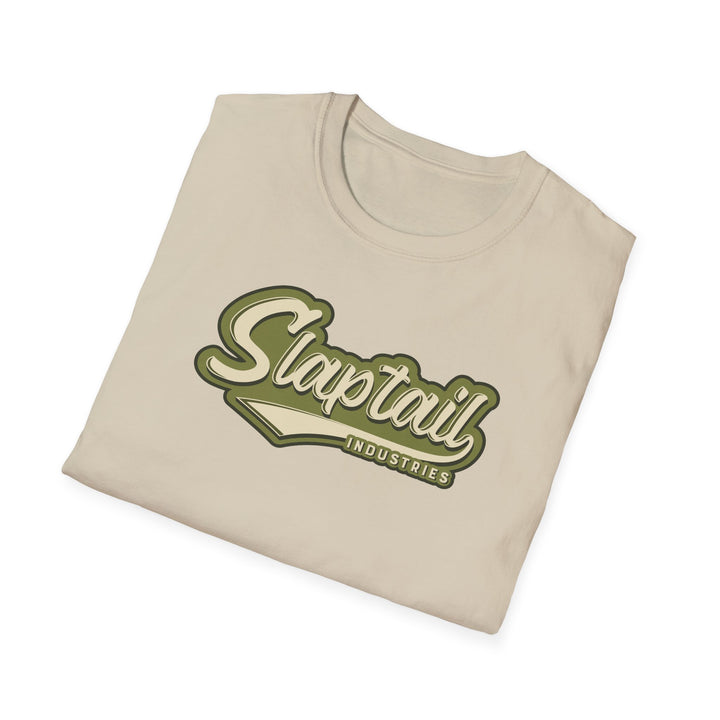 Fishing T-Shirt — "Slaptail Outdoors" Bass Logo Tee