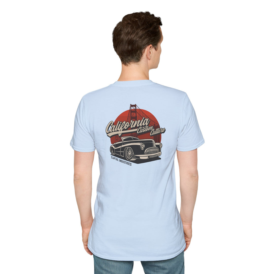 California Classic Car Golden Gate T-Shirt