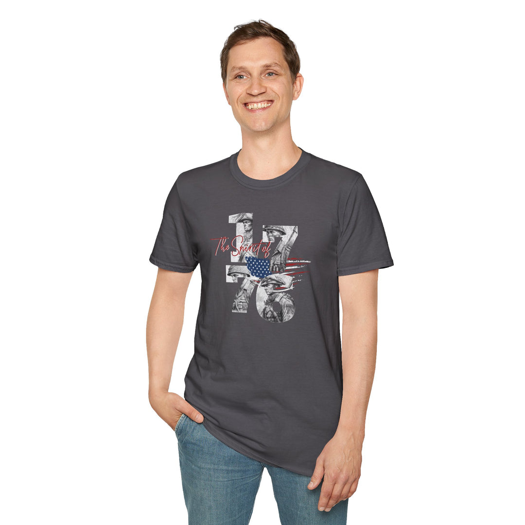 Patriotic Military 'The Spirit of '1776' T-Shirt