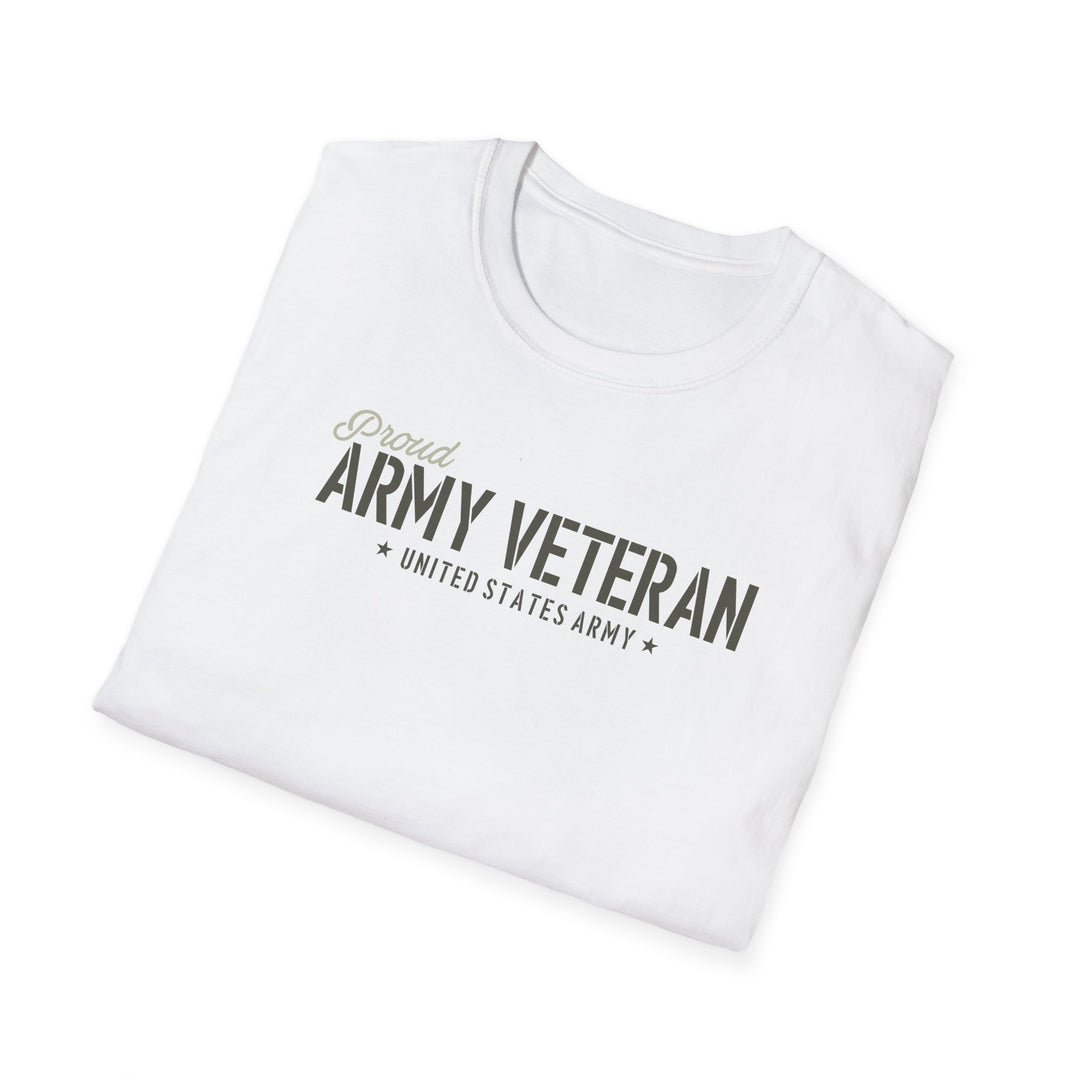 Army Veteran Tribute T-Shirt for Proud Service Members