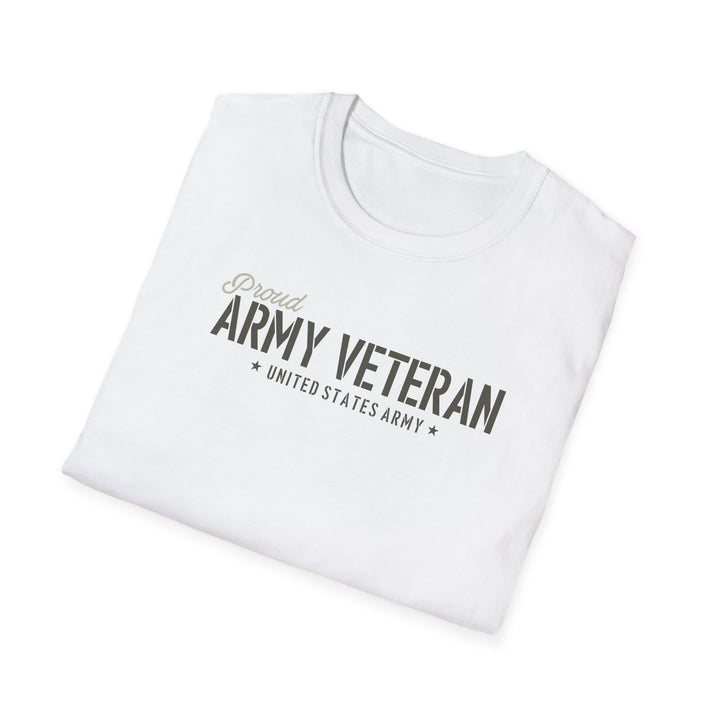Army Veteran Tribute T-Shirt for Proud Service Members