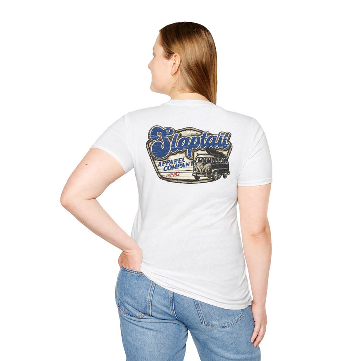 Vintage Soft Style VW Bus Surf T-Shirt