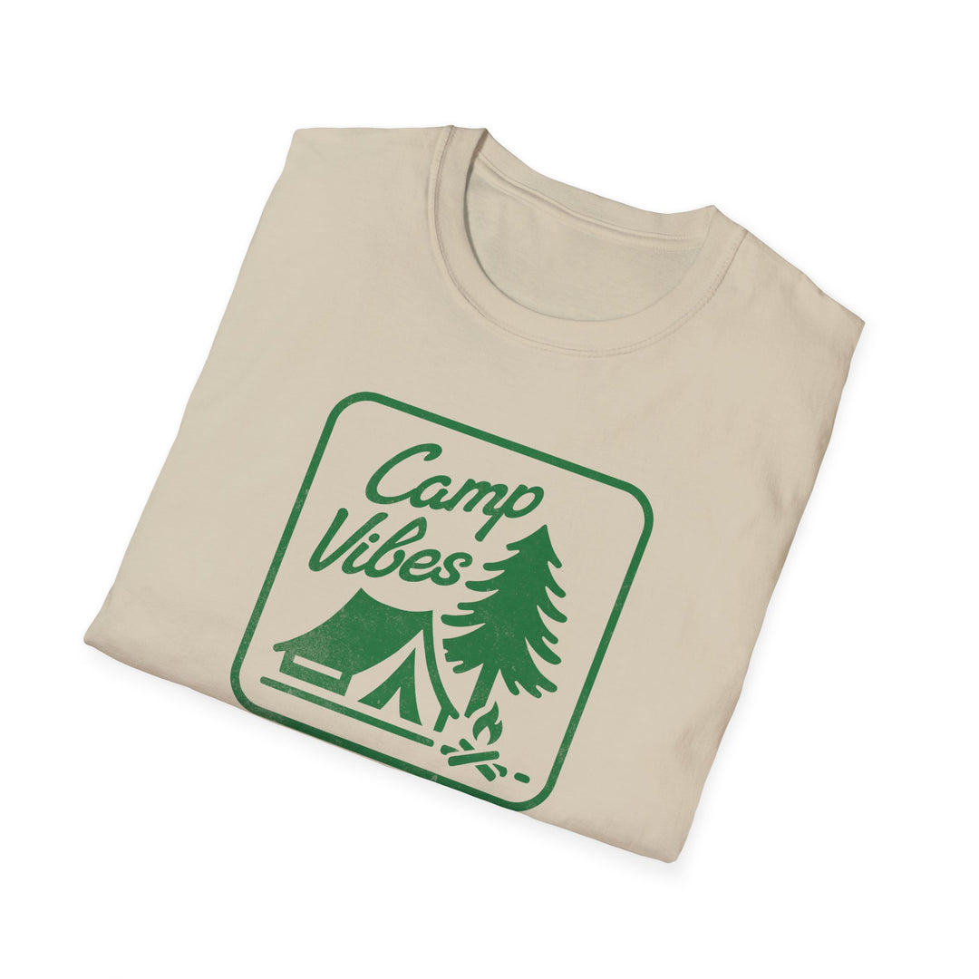Camp Vibes Camping Graphic T-Shirt