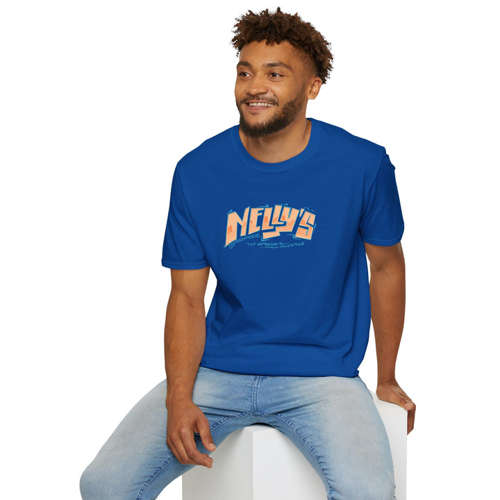 Nelly's Garage Retro Gasser Tee - Chevy Hot Rod T-Shirt