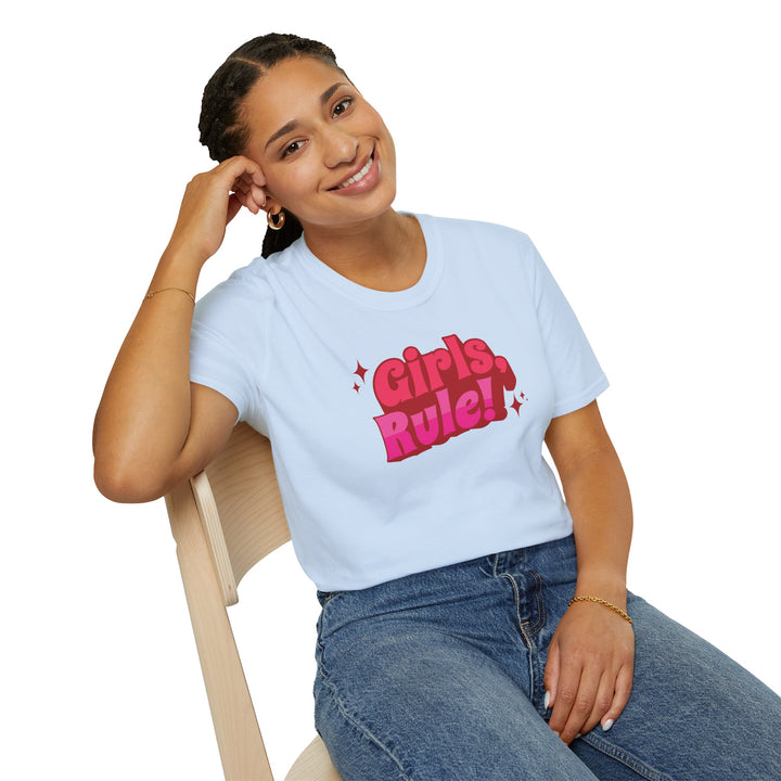 Girls Rule Retro T-Shirt