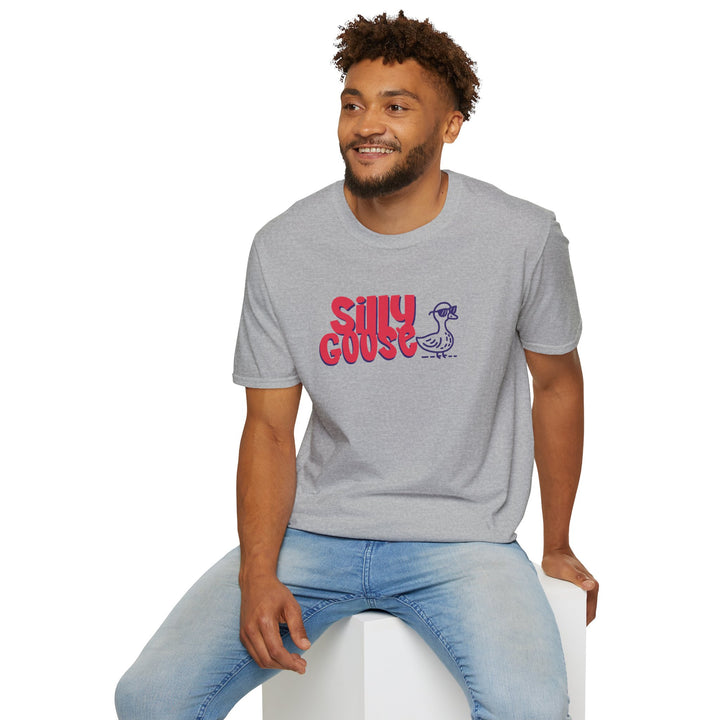 Silly Goose T-Shirt — Retro Playful Goose Graphic Tee