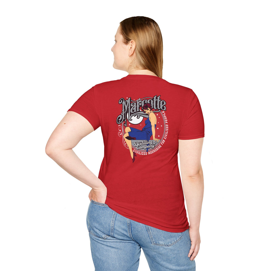 Marcotte Pinup Girl Mabel T-Shirt — Retro Moonshine Tee