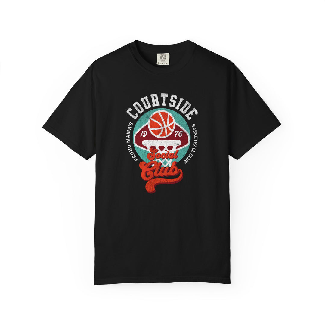 Courtside Club Retro Basketball T-Shirt