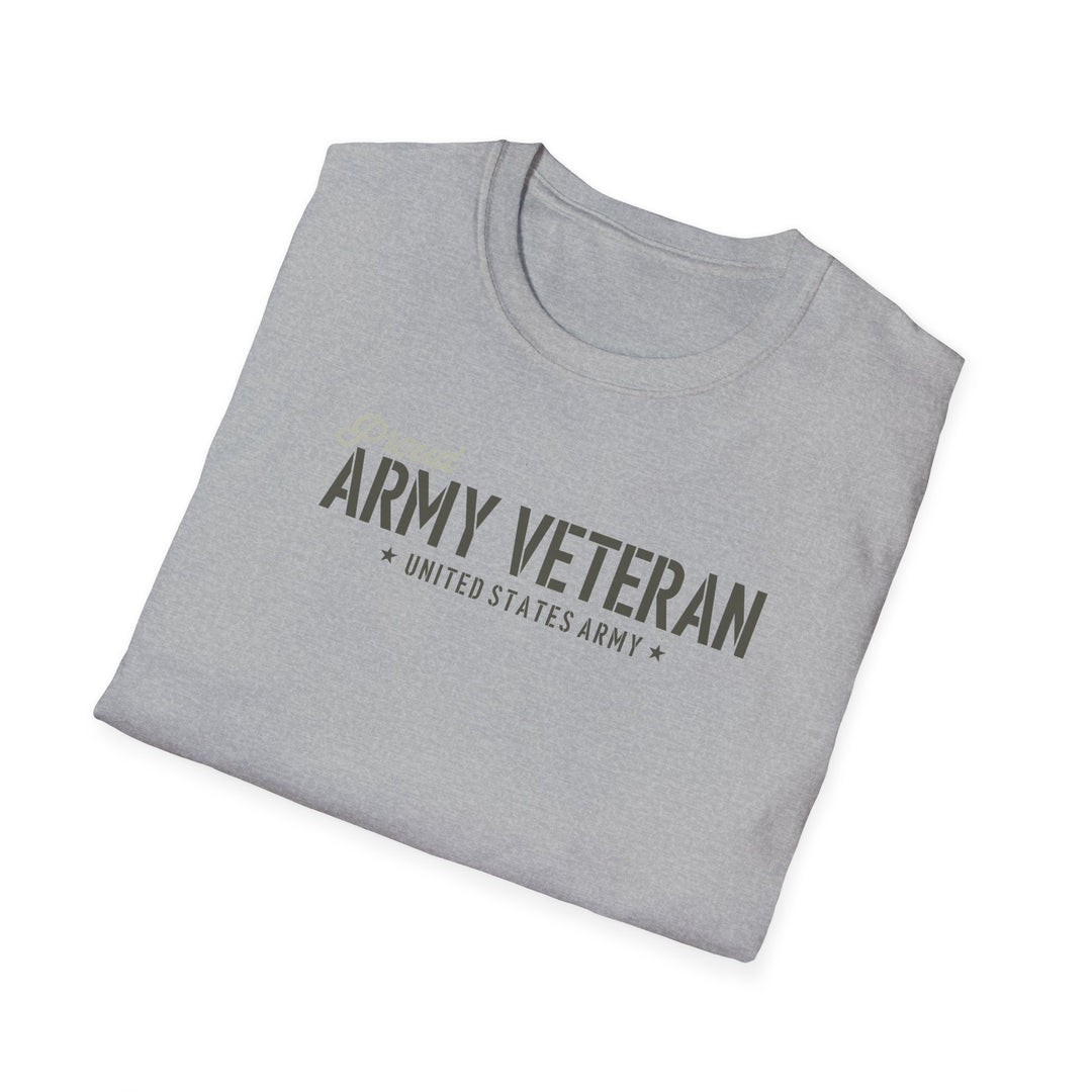 Army Veteran Tribute T-Shirt for Proud Service Members