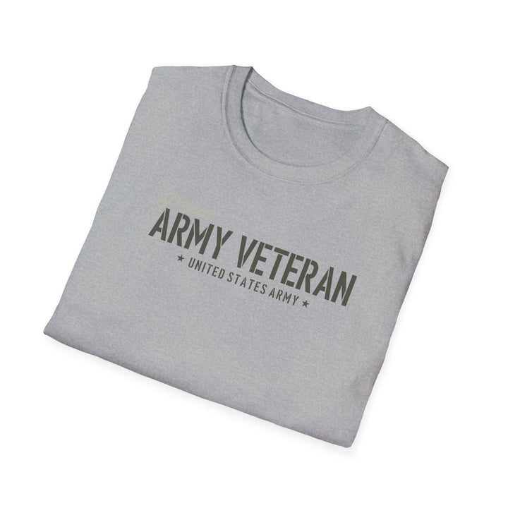 Army Veteran Tribute T-Shirt for Proud Service Members