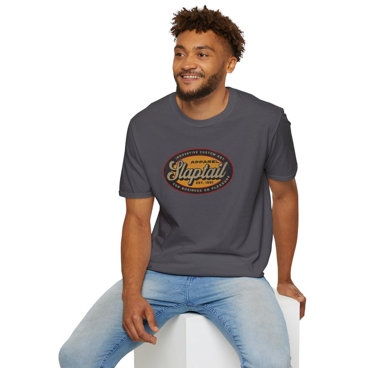 Slaptail Vintage Logo T-Shirt — Retro Apparel Tee