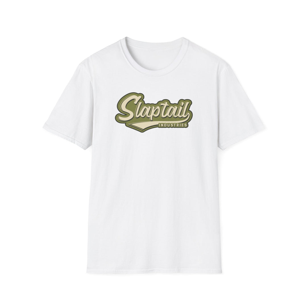 Fishing T-Shirt — "Slaptail Outdoors" Bass Logo Tee