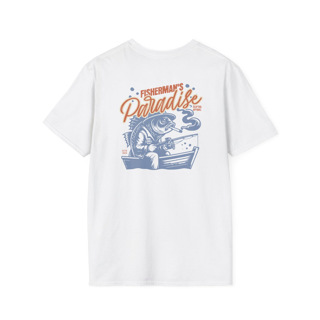 Fisherman’s Paradise Fishing Graphic T-Shirt