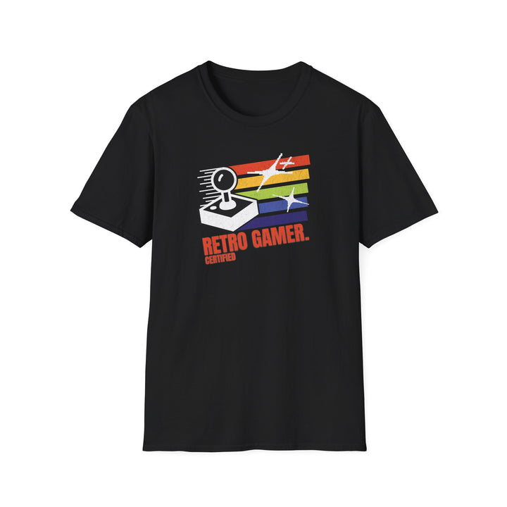 Retro Gamer T-Shirt — Vintage Joystick Graphic