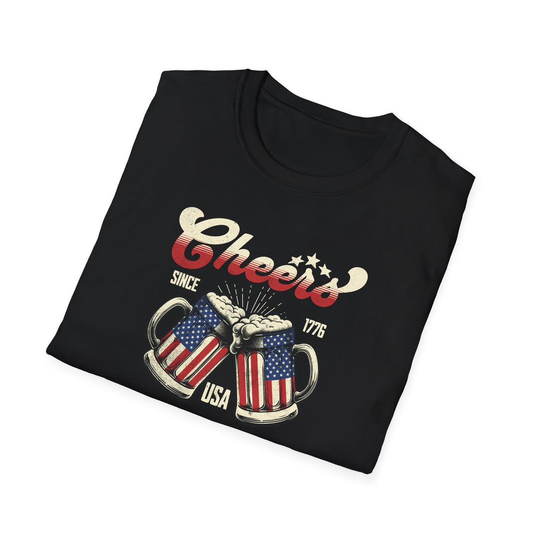 Patriotic Cheers USA T-Shirt