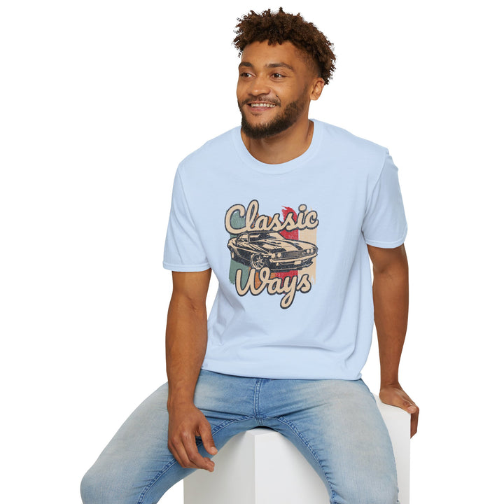 Classic Ways Vintage Muscle Car T-Shirt