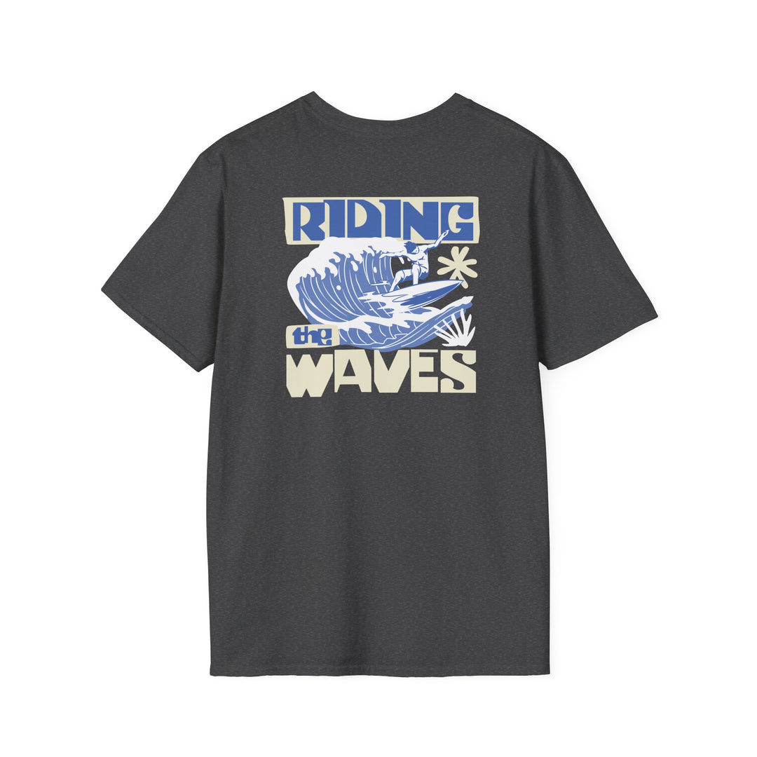 Riding The Waves — Surfing Graphic Tee