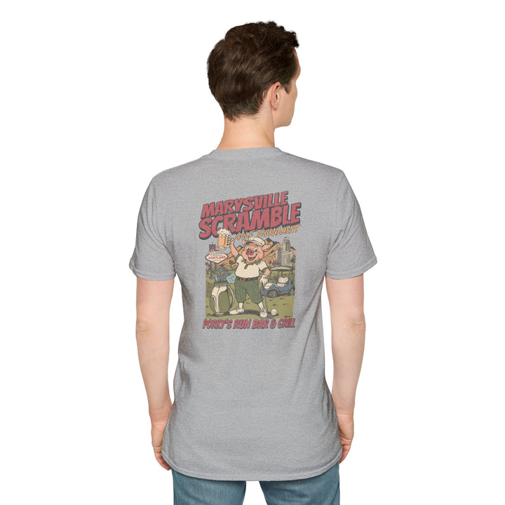 Marysville Scramble Retro Golf Tournament T-Shirt