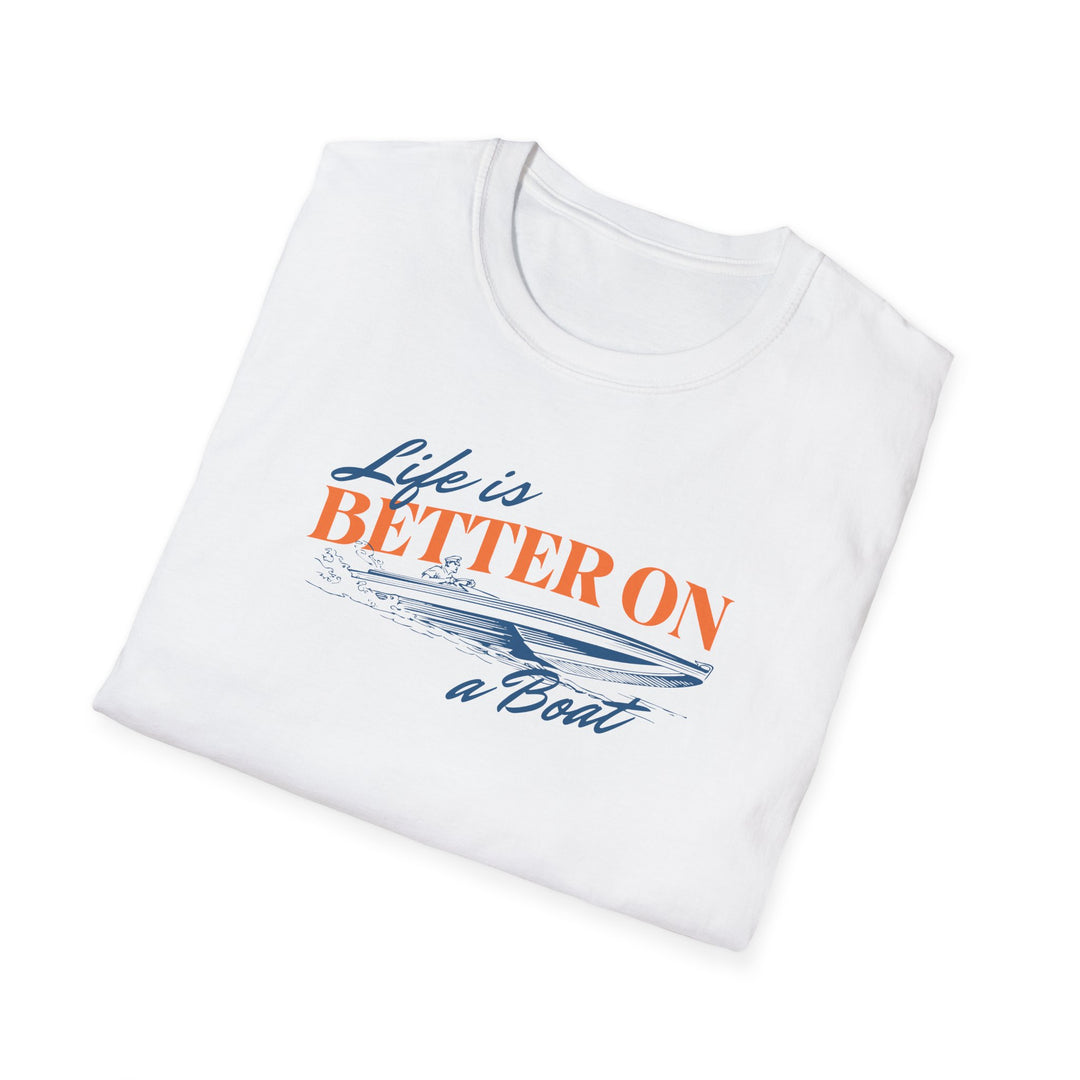 Boat Life T‑Shirt — "Life Is Better On a Boat" Graphic Tee