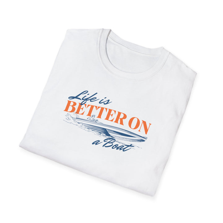 Boat Life T‑Shirt — "Life Is Better On a Boat" Graphic Tee