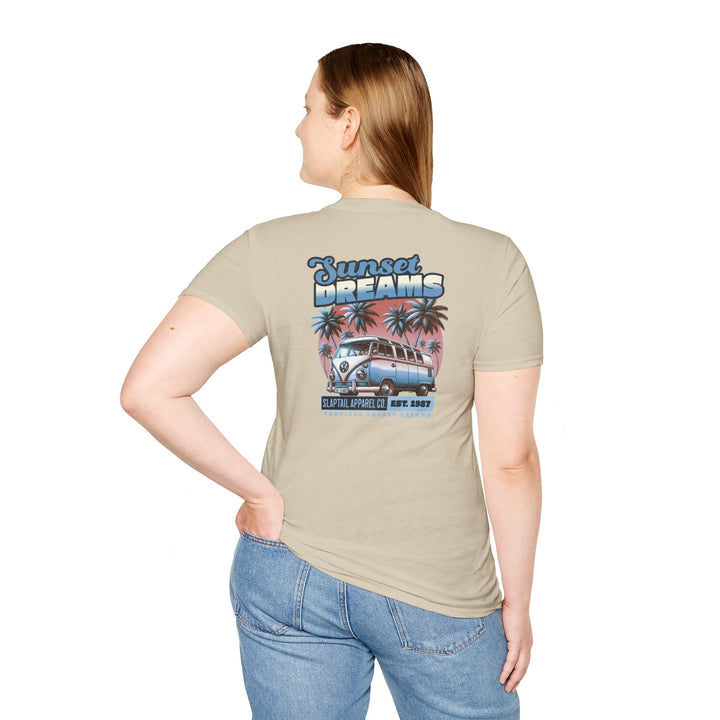 Sunset Dreams Beach Van T-Shirt