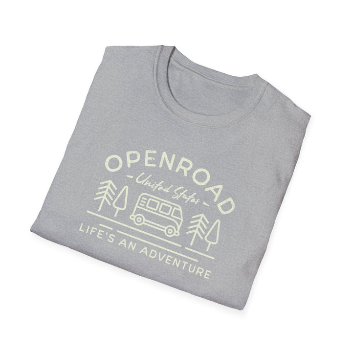 T-Shirt — Open Road Camper “Life’s an Adventure”