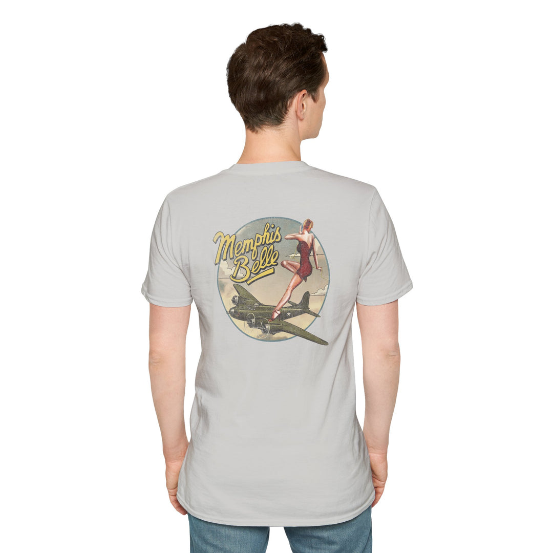 Memphis Belle Vintage Pin-Up T-Shirt