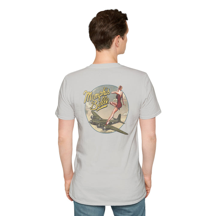 Memphis Belle Vintage Pin-Up T-Shirt
