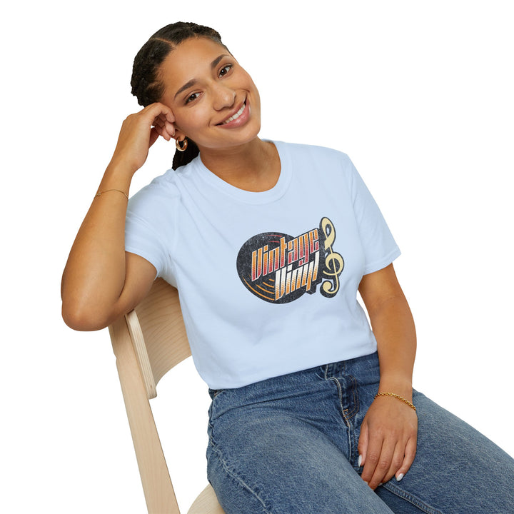 Vintage Vinyl T-Shirt — Retro Music Tee