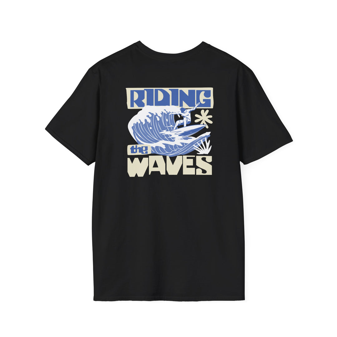 Riding The Waves — Surfing Graphic Tee