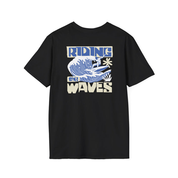 Riding The Waves — Surfing Graphic Tee