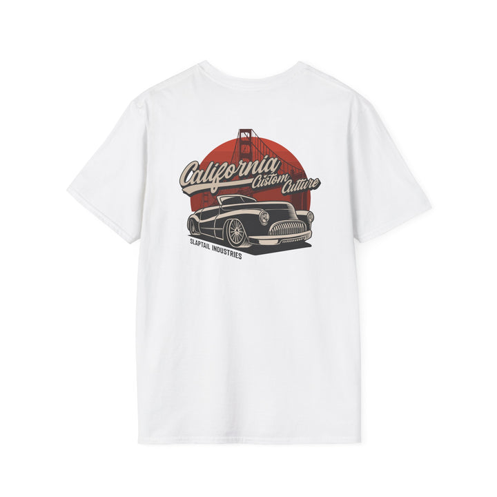 California Classic Car T-Shirt — Vintage Golden Gate Hot Rod Tee