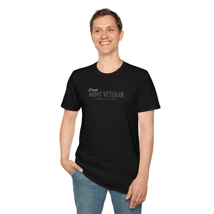 Army Veteran Tribute T-Shirt for Proud Service Members