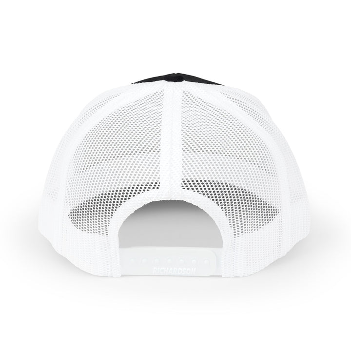 Slytail Industries Trucker Cap - Retro Script Snapback Hat