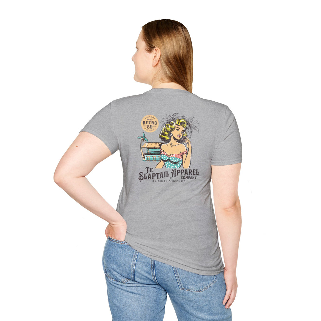 Vintage Logo T-Shirt — “The Slaptail Apparel Company” Classic Graphic Tee