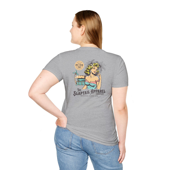 Vintage Logo T-Shirt — “The Slaptail Apparel Company” Classic Graphic Tee