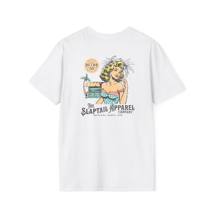 Vintage Logo T-Shirt — “The Slaptail Apparel Company” Classic Graphic Tee