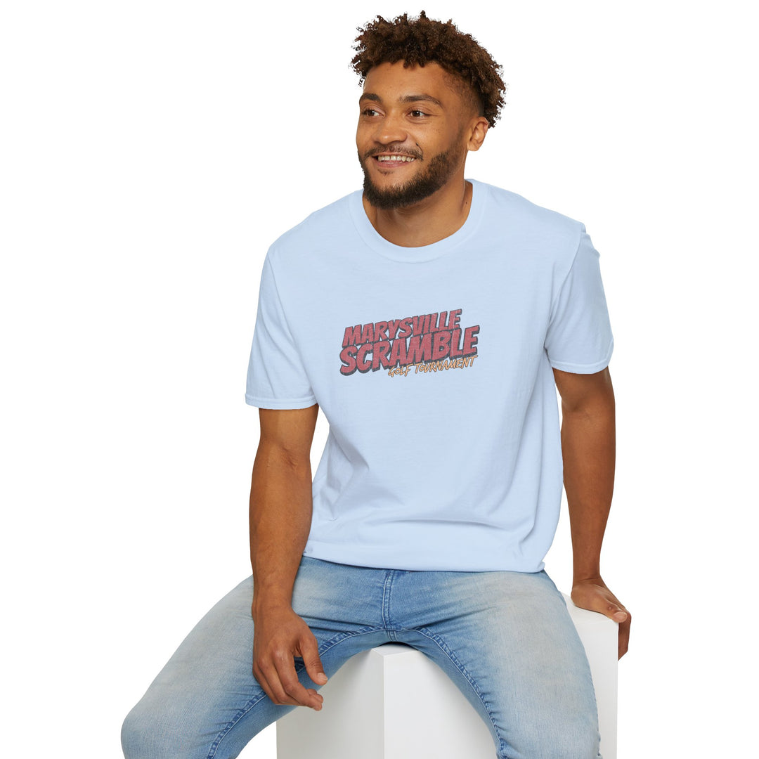 Marysville Scramble Retro Golf Tournament T-Shirt