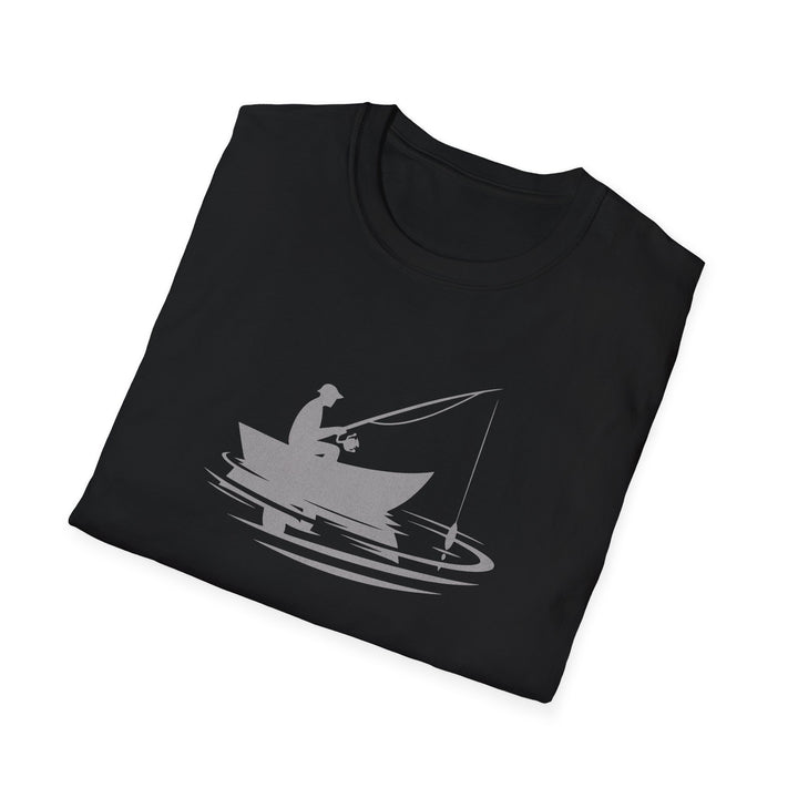 Boat Fishing - Unisex Softstyle T-Shirt