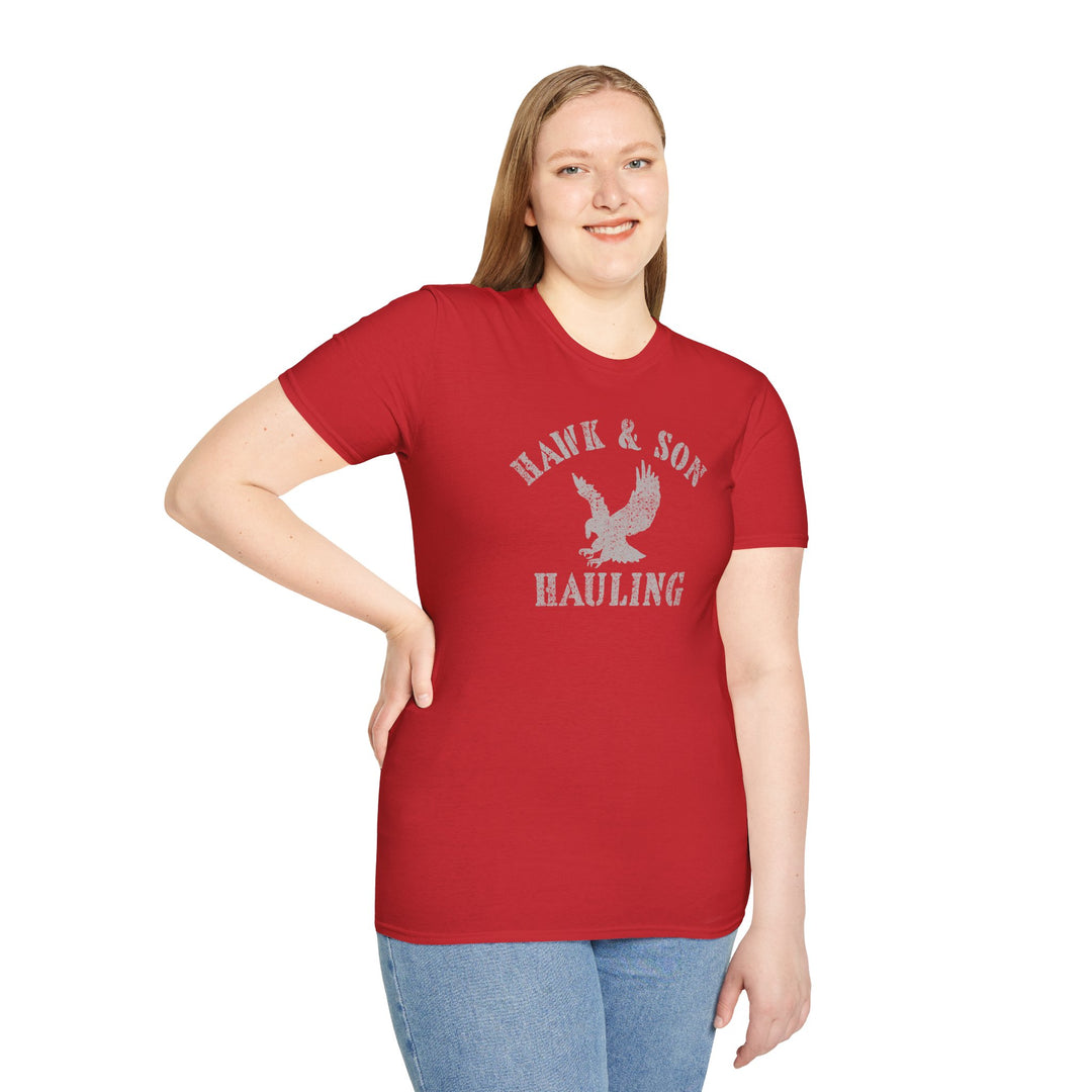 Hawk & Son Hauling Vintage Trucking T-Shirt