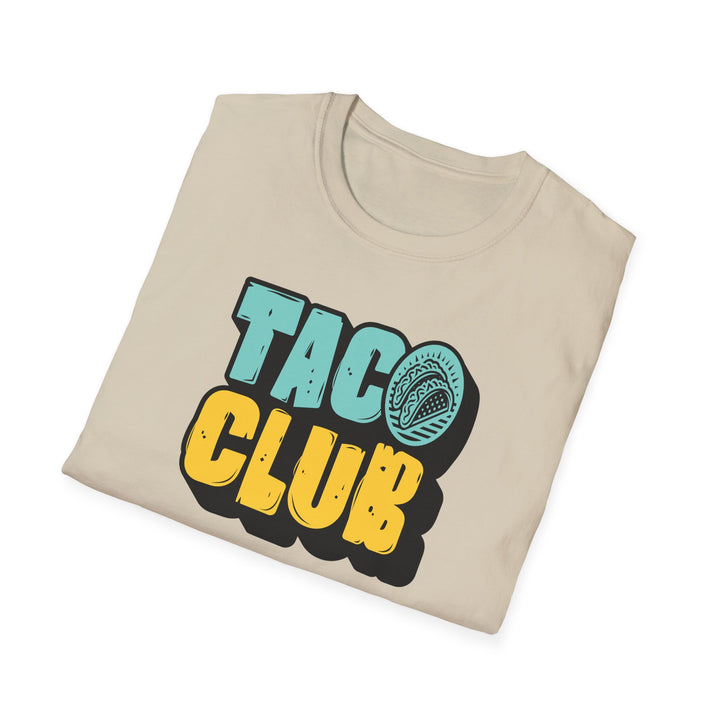 Taco Club Graphic Tee (Retro Taco Logo)