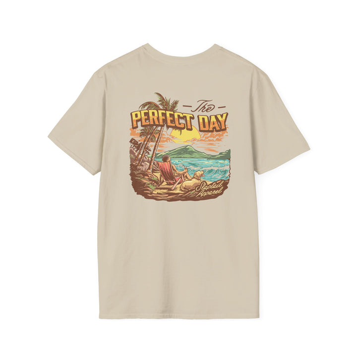 Perfect Day Beach T-Shirt — Tropical Vacation Graphic Tee