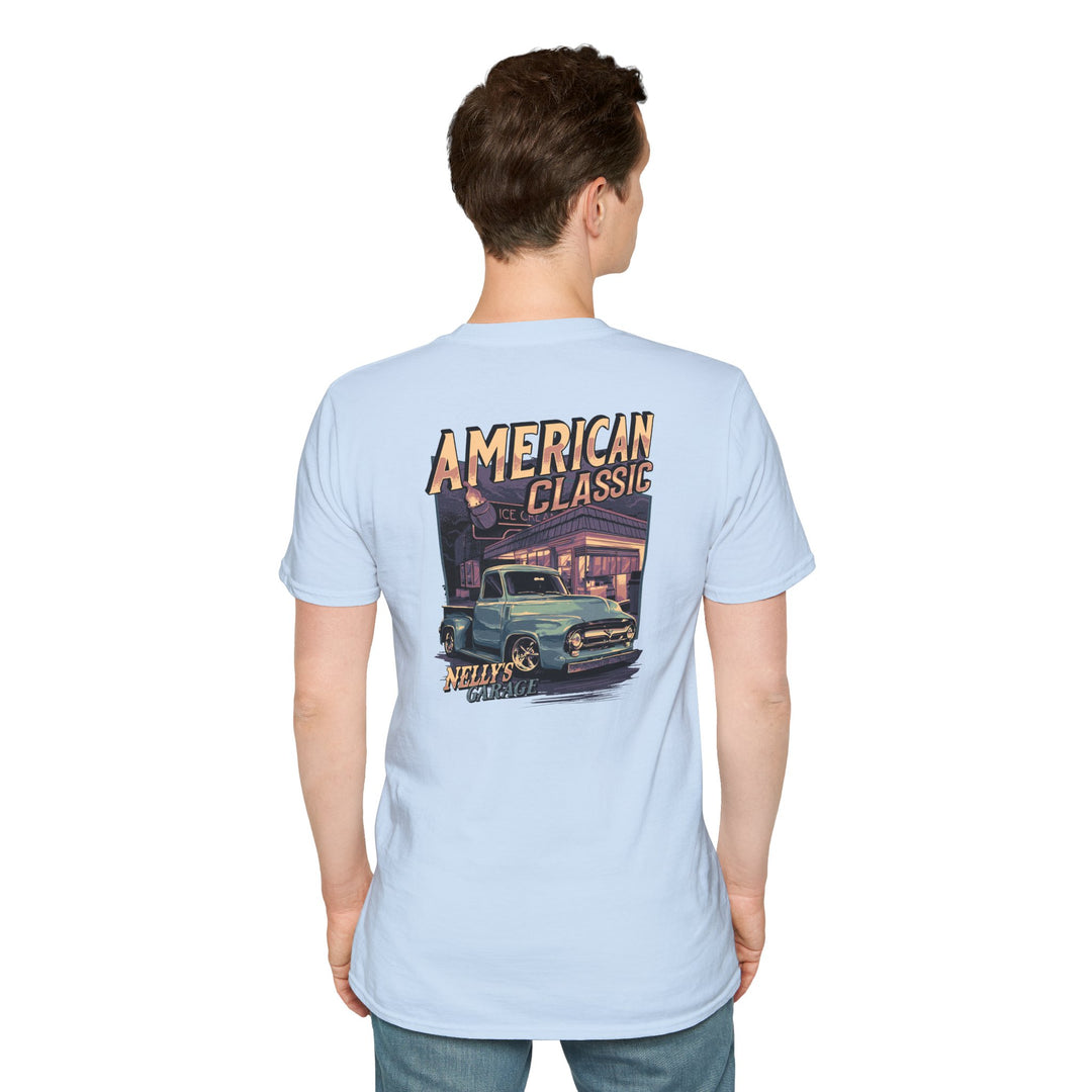 American Classic T-Shirt — Vintage Ford Truck Garage Tee