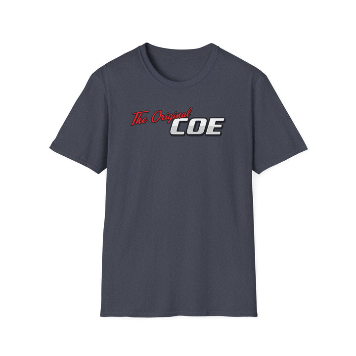 The Original Coe Truck T-Shirt - Retro Red Pickup Barn Graphic Tee